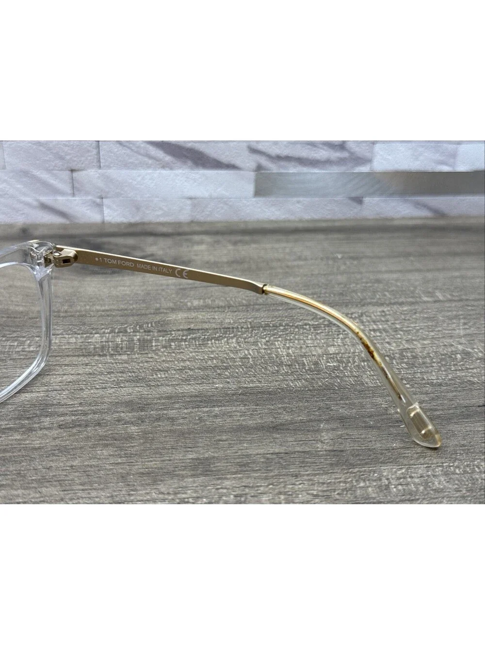 Tom Ford FT5353 026 Eyeglasses Frame Women's Crystal Full Rim Cat Eye 54[]15-140